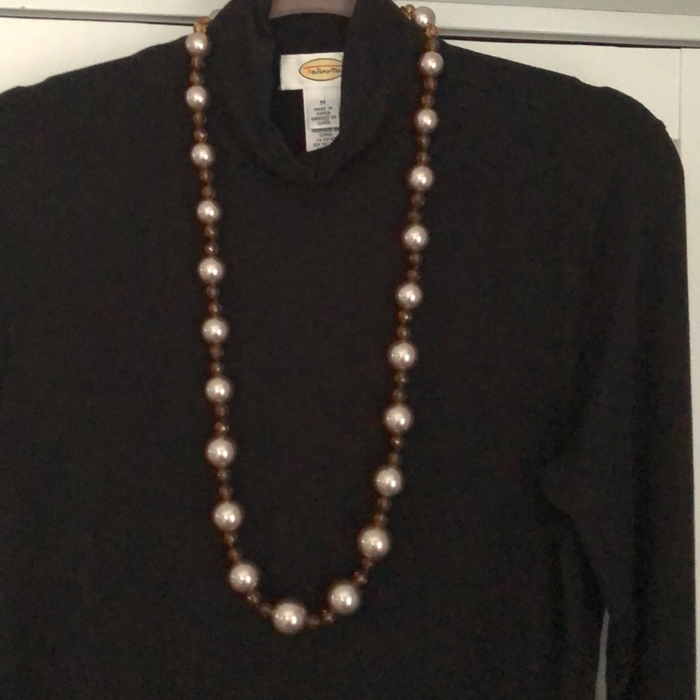Long beaded necklace